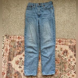 Madewell Classic Straight Jean